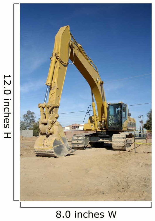 Backhoe 4 Wall Mural