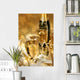 golden champagne sparkle Wall Mural