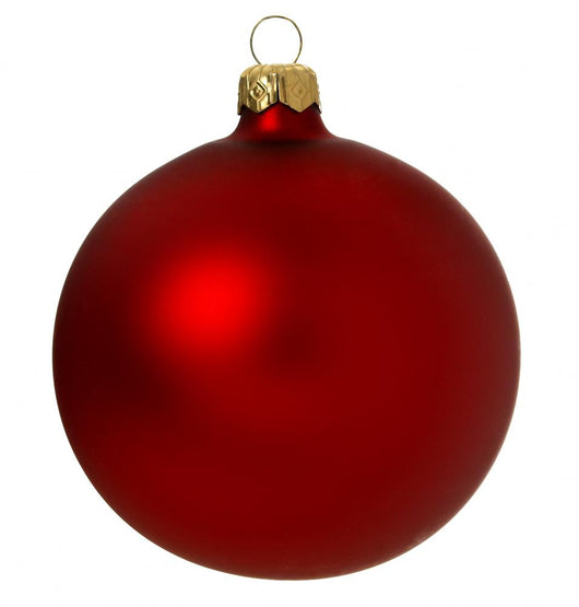 Red Christmas Bauble Wall Decal