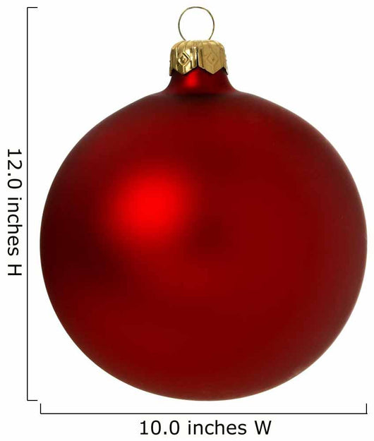 Red Christmas Bauble Wall Decal