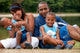 African Family Is Playing