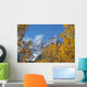 Maroon Bells and Golden Aspens Wall Mural