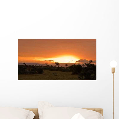 Fairy Tale Wall Decal shown on a wall