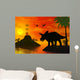 Dinosaur World Wall Mural
