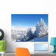 Skiing Slope Wall Decal