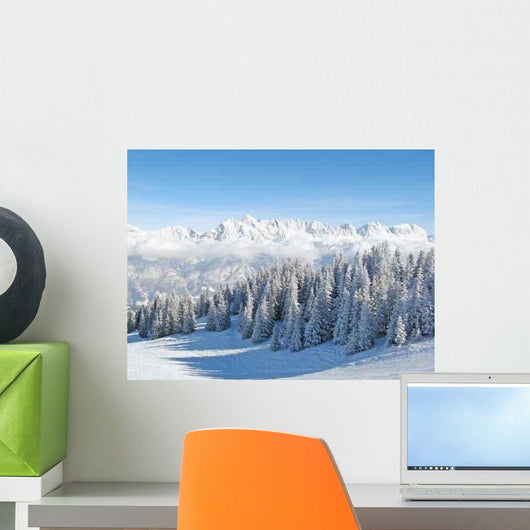 Winter Alps Wall Decal