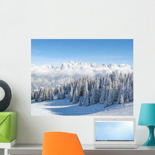 Winter Alps Wall Decal