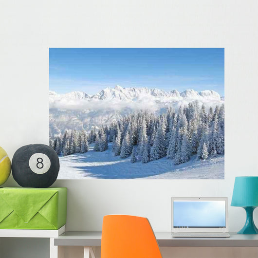 Winter Alps Wall Decal