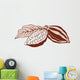 Cacao beans Wall Mural