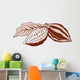 Cacao beans Wall Mural
