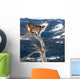 Mountain Lion od Dead Tree Snag Wall Mural