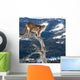Mountain Lion od Dead Tree Snag Wall Mural