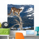 Mountain Lion od Dead Tree Snag Wall Mural