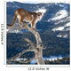Mountain Lion od Dead Tree Snag Wall Mural