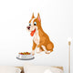 Hungry Dog Wall Decal