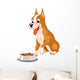 Hungry Dog Wall Decal