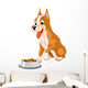 Hungry Dog Wall Decal