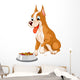 Hungry Dog Wall Decal