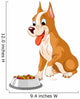 Hungry Dog Wall Decal