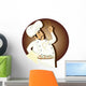 Chef with pizza Wall Decal