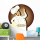 Chef with pizza Wall Decal