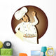 Chef with pizza Wall Decal