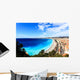aerial view of beach in Nice Wall Mural