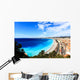 aerial view of beach in Nice Wall Mural