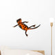 Swimming Fire Bellied Newt Wall Decal