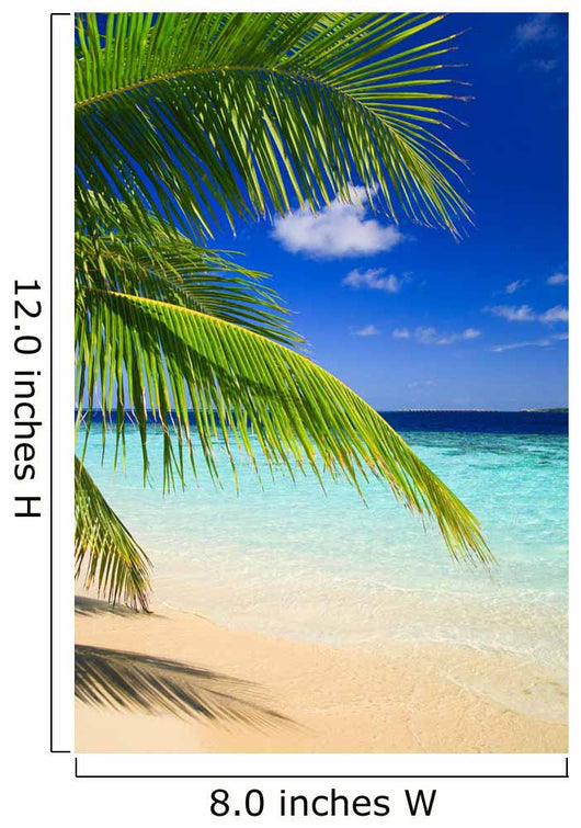Tropical Paradise at Maldives Wall Mural