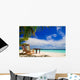 Relaxing Tropical Paradise Wall Mural