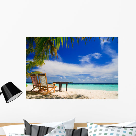Relaxing Tropical Paradise Wall Mural
