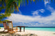 Relaxing Tropical Paradise Wall Mural