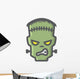 Iconic Horror Symbol Frankenstein Wall Decal