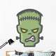 Iconic Horror Symbol Frankenstein Wall Decal