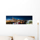 Blue Nashville Skyline Dusk Wall Decal