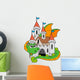 old dragon castle Wall Decal