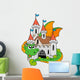 old dragon castle Wall Decal