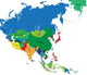 Political Map Asia