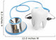 Stethoscope with Tooth Wall Decal