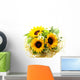 Sunflower Bouquet Wall Mural