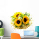 Sunflower Bouquet Wall Mural