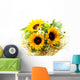Sunflower Bouquet Wall Mural