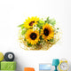 Sunflower Bouquet Wall Mural