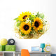 Sunflower Bouquet Wall Mural