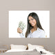 Beautiful Success Businesswoman Holding