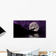 Wolf Moon Wall Mural