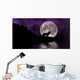 Wolf Moon Wall Mural