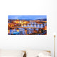 Classic Prague Twilight Panorama Wall Decal