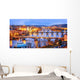 Classic Prague Twilight Panorama Wall Decal